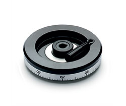 VDG+IR-Solid handwheels with graduation